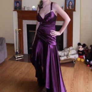 Purple Formal Prom Dress